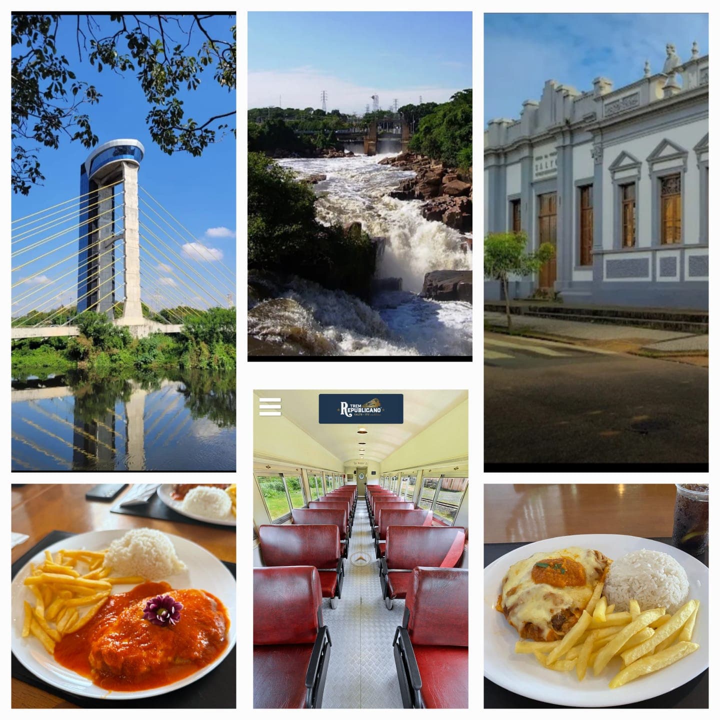 Trem da República + Walking Tour em Salto